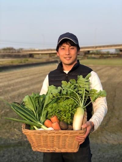 vegetable set and Kohei Izumi